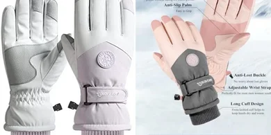 Waterproof, touchscreen winter gloves for all ages.
