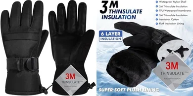 Warmest Waterproof Ski Gloves for Men, Women & Kids

