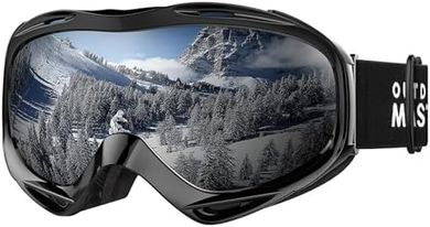 OutdoorMaster Over-Glasses Ski Goggles: UV Protection for All
