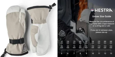 Hestra Insulated Leather Gloves: Windproof, 3-Finger, Alpine & Everyday Use
