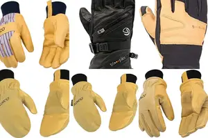 5 Top-Rated Leather Ski Gloves