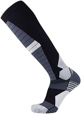 Merino Wool Compression Ski Socks: Warmth & Support for Skiing/Snowboarding
