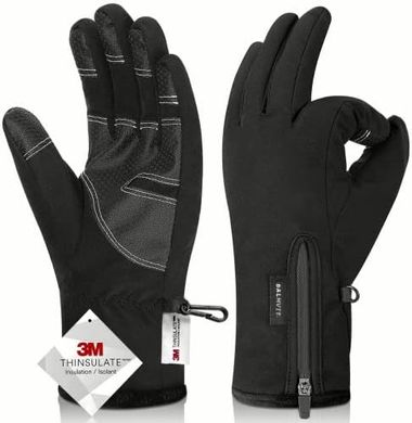 Waterproof Thermal Gloves: 5-Layer Touchscreen, Breathable, -10℉
