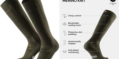 Merino Wool Thermal Ski Socks: Warm, Durable, Men