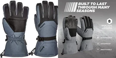 Waterproof Insulated Gore-Tex Ski & Snowboard Gloves