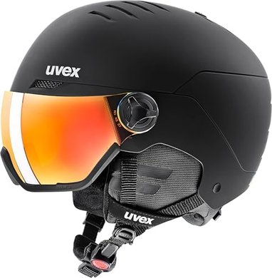uvex Wanted Visor: Adjustable Ski Helmet for all