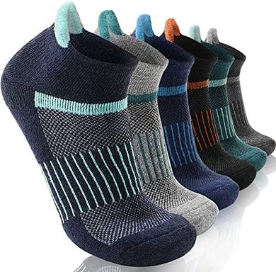 Merino Wool Compression Ankle Socks: Breathable, Cushioned Support for Men & Women
