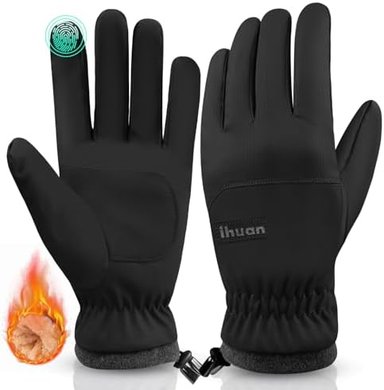 Warm Waterproof Ski & Winter Gloves for Men & Women